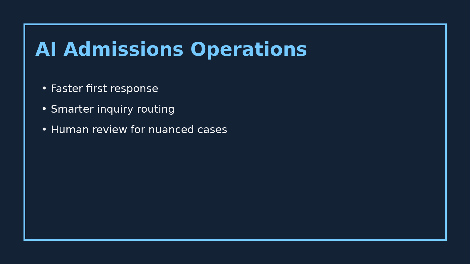 AI Admissions Inquiry Triage and Follow-Up for Private Schools